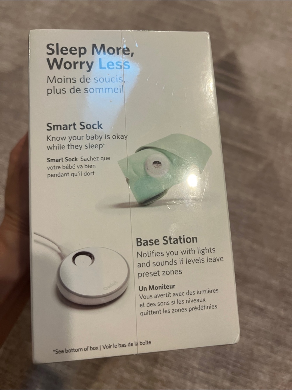 UNOPENED Owlet Smart Sock 3rd Generation Baby Monitor - Mint Green - Picture 5 of 6